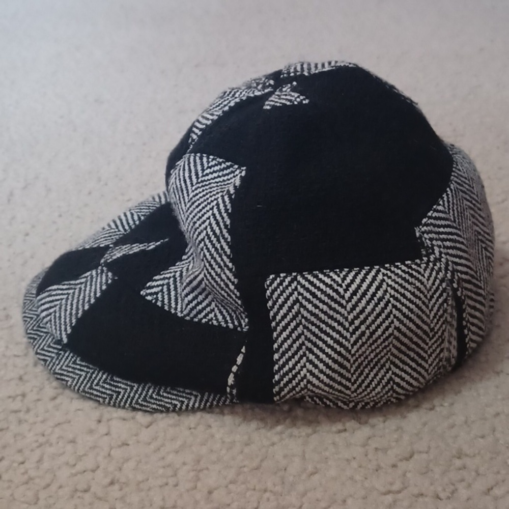 Stetson Tweed Patchwork Newsboy Cap - Picture 3 of 13